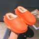 Children's Cute Cartoon Soft Bottom Cotton Slippers With Wrapped Heels